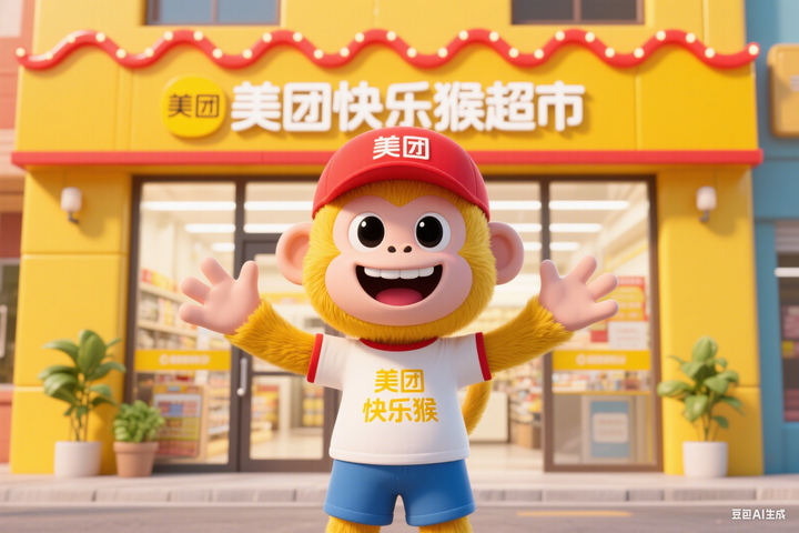 美團(tuán)“快樂猴”入局，協(xié)同小象超市+美團(tuán)閃購，直面盒馬NB與奧樂齊