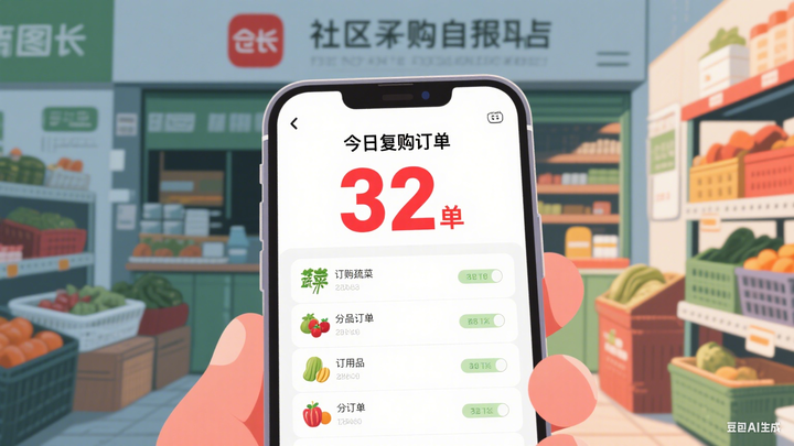 社區(qū)團購復(fù)購見單模式：層級獎勵+動態(tài)滑落，解決裂變慢復(fù)購低問題？