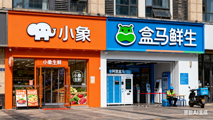 盒馬小象超市拼到第三局！阿里500億VS美團(tuán)“快樂猴”，折扣店成即時零售新戰(zhàn)場？