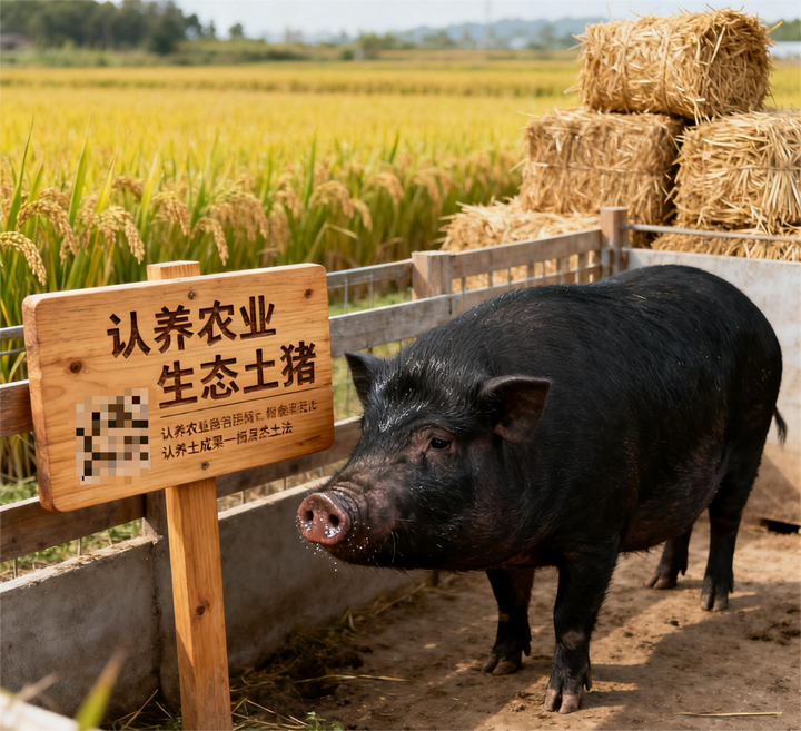 從豬圈到餐桌可視！南漳土豬認(rèn)養(yǎng)，憑啥讓雙方都踏實(shí)？
