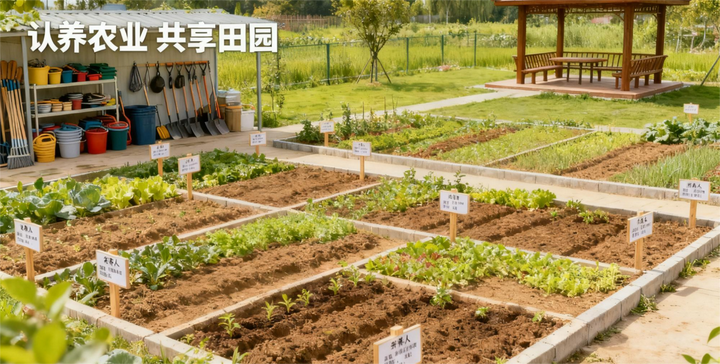 從垃圾場(chǎng)到網(wǎng)紅地，武漢共享田園的逆襲，靠“認(rèn)養(yǎng)+代管”破局